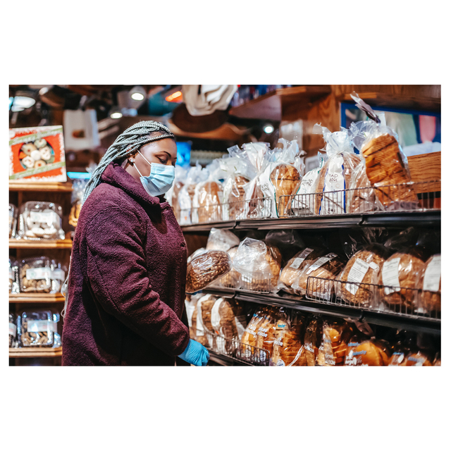 Bread Display Rack