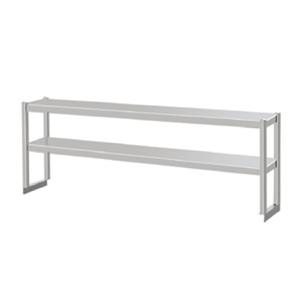 2 layers Assembly Stainless Steel Overshelves