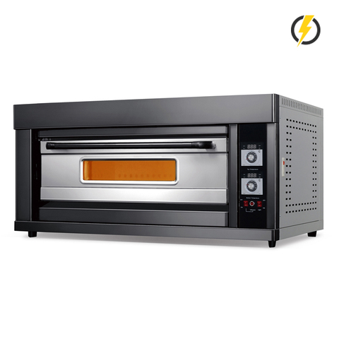 Room Temp.~400℃ 1 layer 2 trays Electric Oven Deck Oven Instrument Control
