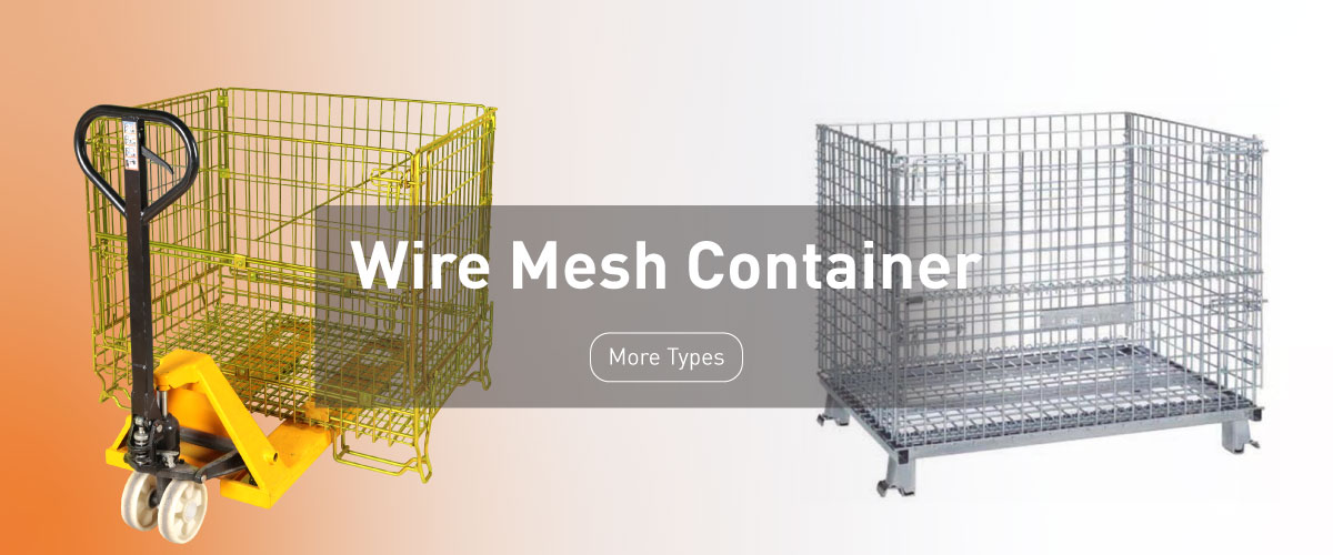 warehouse-logistics-equipment-wire-mesh-container