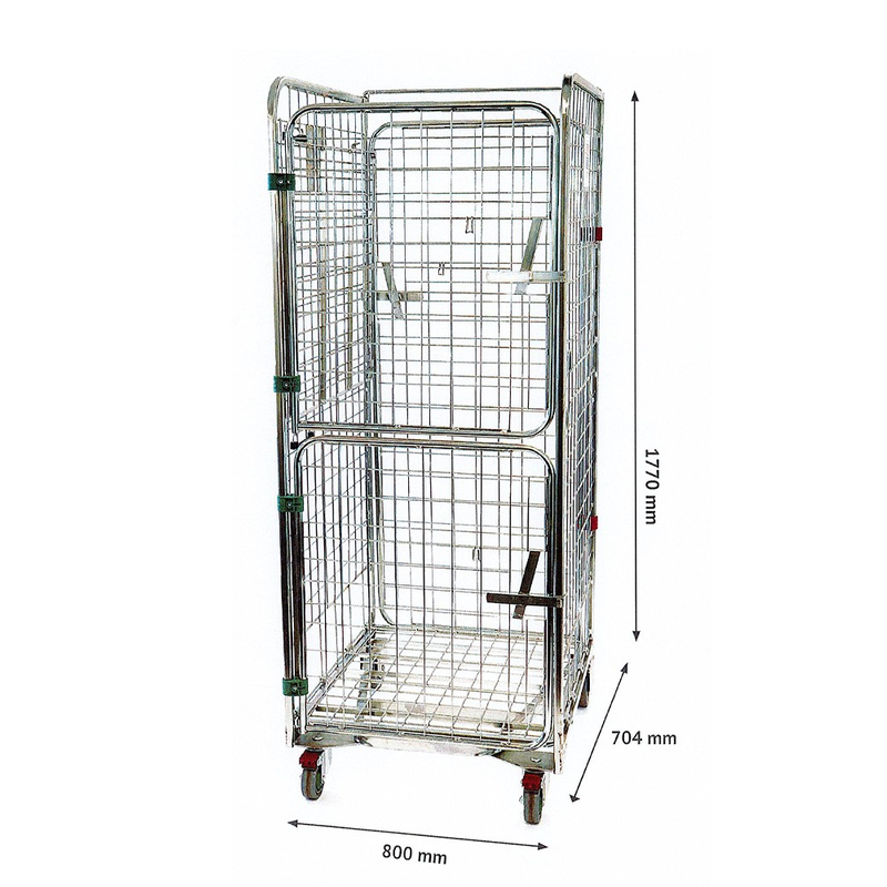 Nestable Roll Cage Trolley