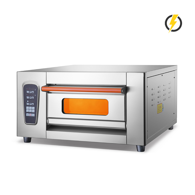  Electric Pizza Oven Stainless Steel Door Commercial Pizza Oven Intelligent Control