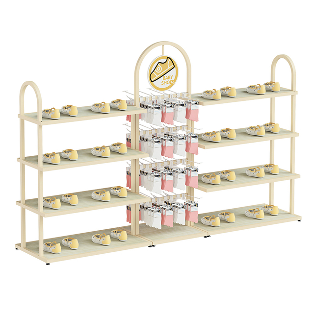 Display Rack for Baby Store Mother And Baby Store Shop Design Furniture Baby Shoes Shelves 