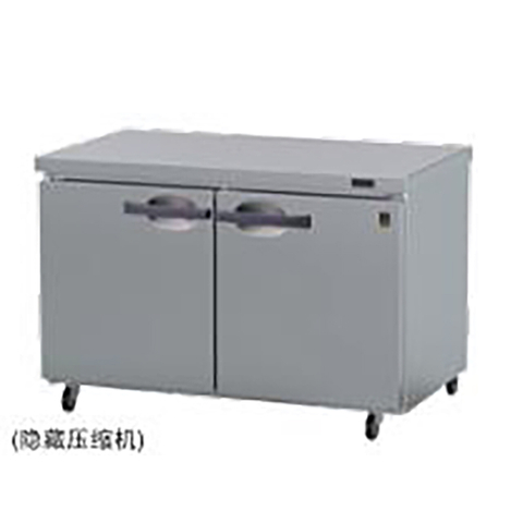 -6℃ To 12℃ Air Cooling 2 Solid Doors Custom-made Counter Refrigerator Commercial Refrigerator 