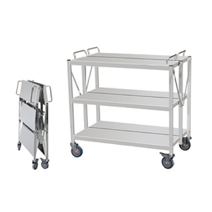 Stainless steel folding cart