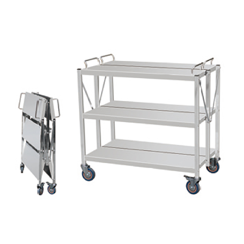 Stainless steel folding cart