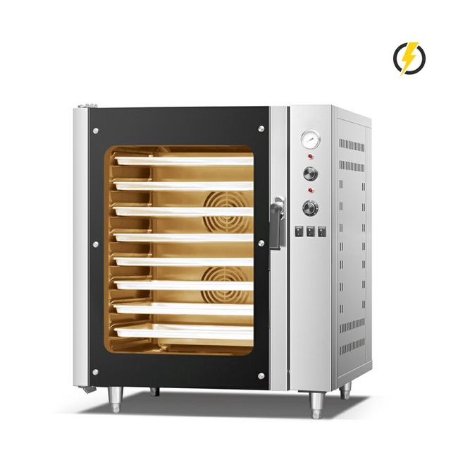  30℃~400℃ Electric Oven Stainless Steel Door Oven Convection Oven Double Control