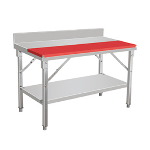 Assembly with Cutting Board Stainless Steel Work Table