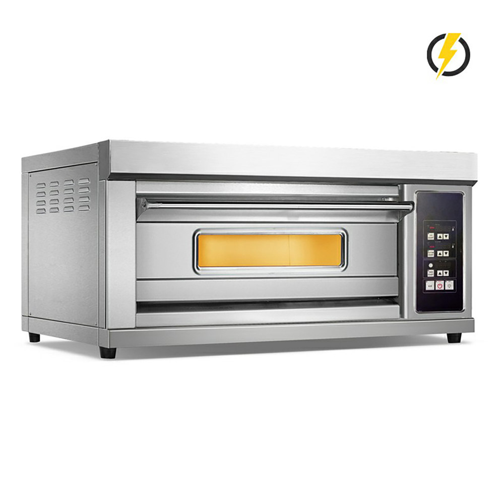 Room Temp.~400℃ 1 layer 1 tray Electric Oven Deck Oven Computer Control