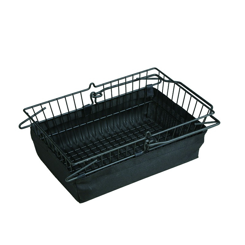 Wire Shopping Basket with clothes