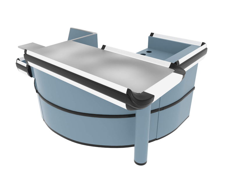 Round Checkout Counter