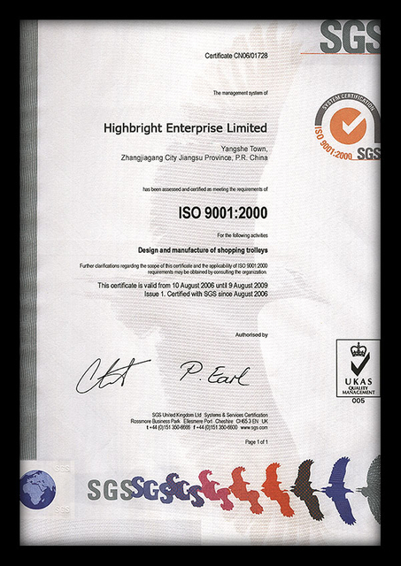 SGS Certificates 04