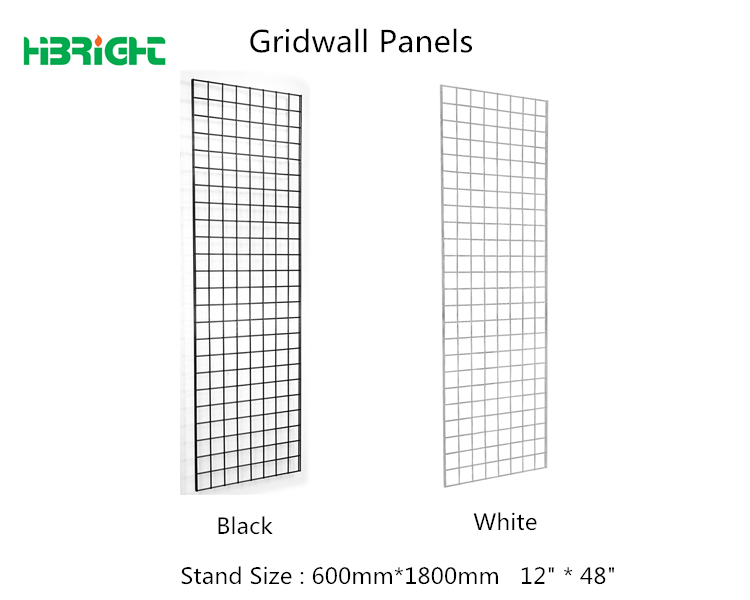 Gridwall panels