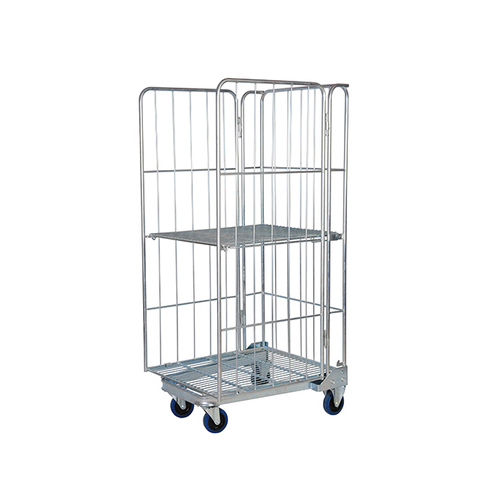 3 Sided Supermarket Roll Cages