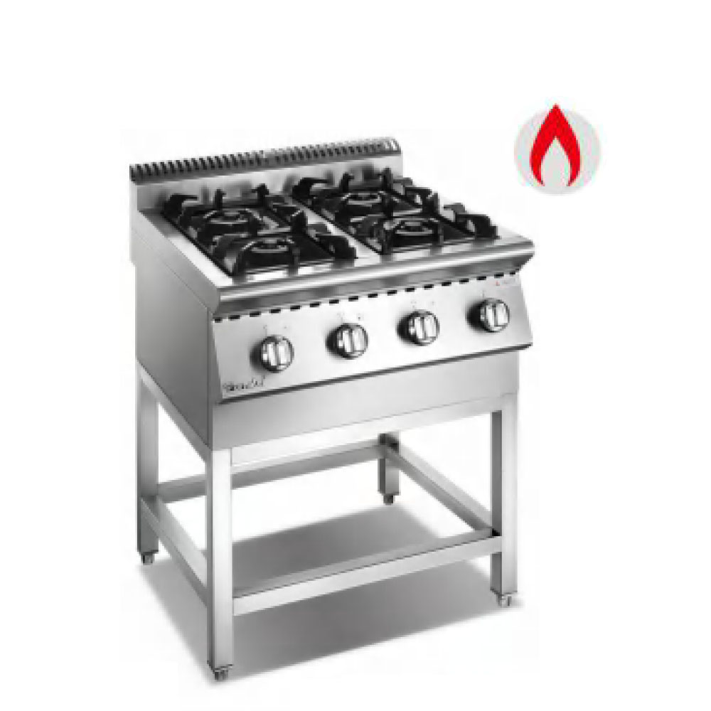 4-Burner Gas Range With Stand