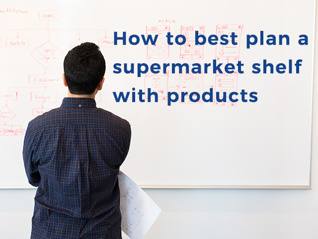 how to best plan a supermarket shelf with products