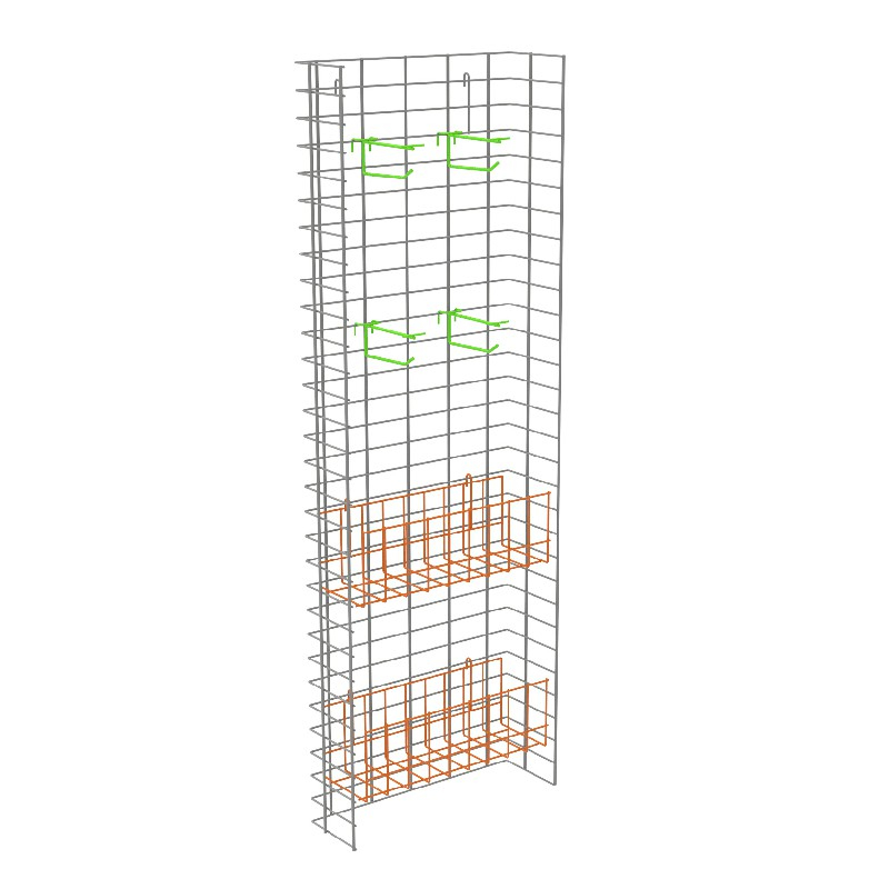 Wire Mesh for Supermarket Shelf