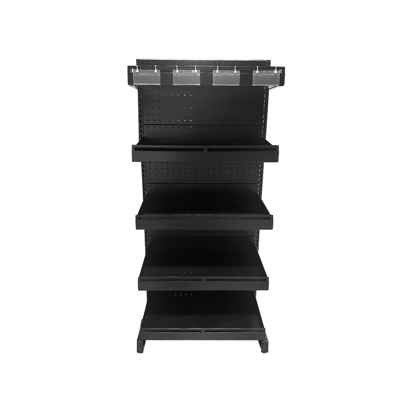 Display Shelf Beside Checkout Counter