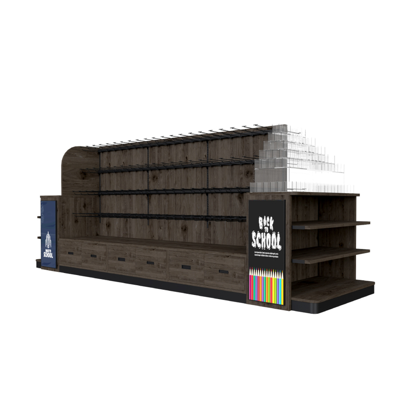Wooden Display Rack for Stationery