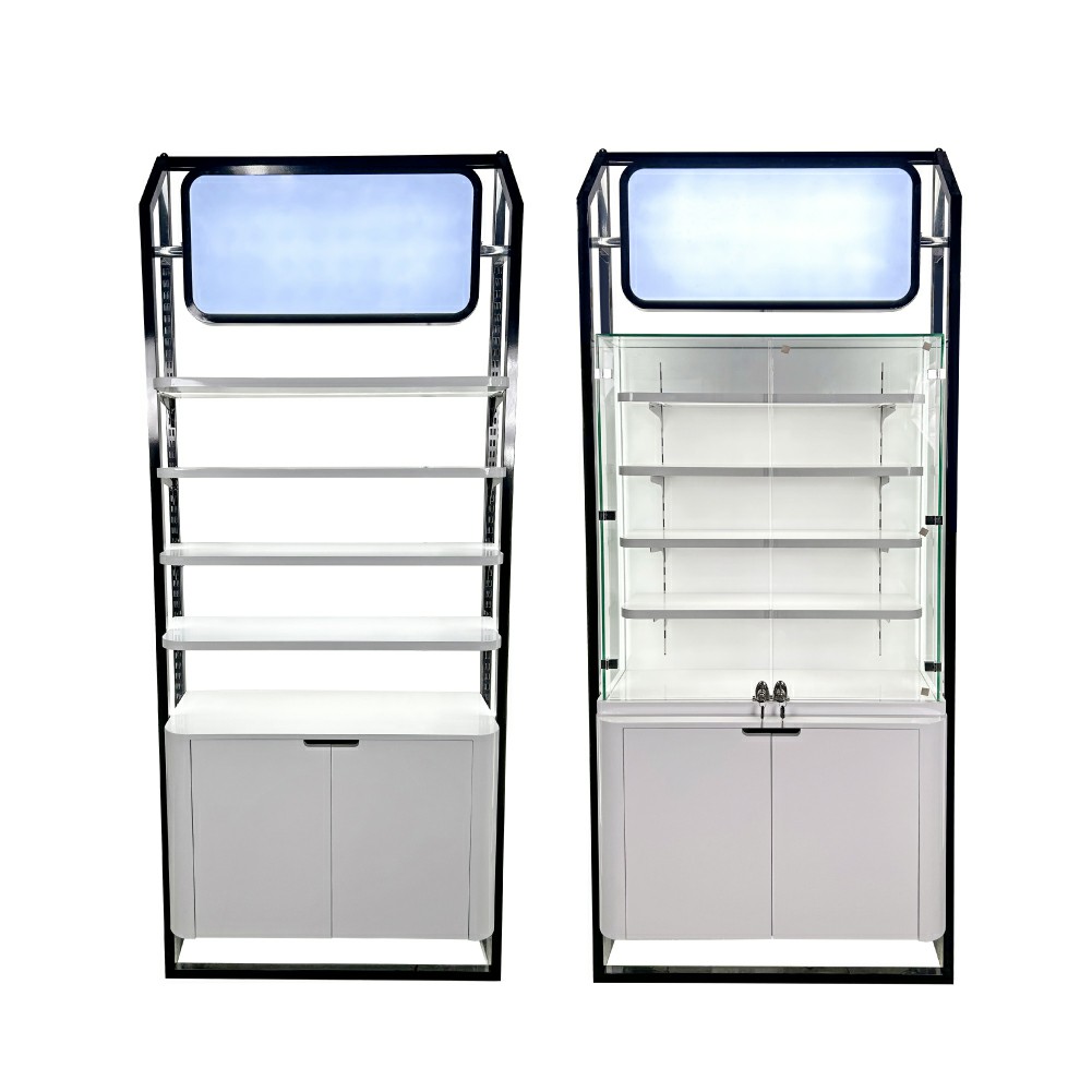 Cosmetic Wall Shelving Unit for Beauty Supply Store