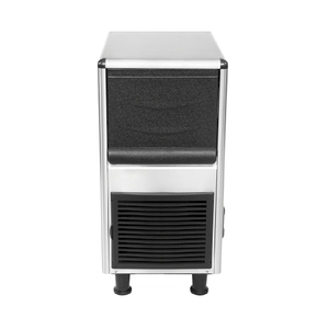 25-35 KG/24H Bullet Freestanding Air Cooled Commercial Ice Maker Machine with Storage Bin