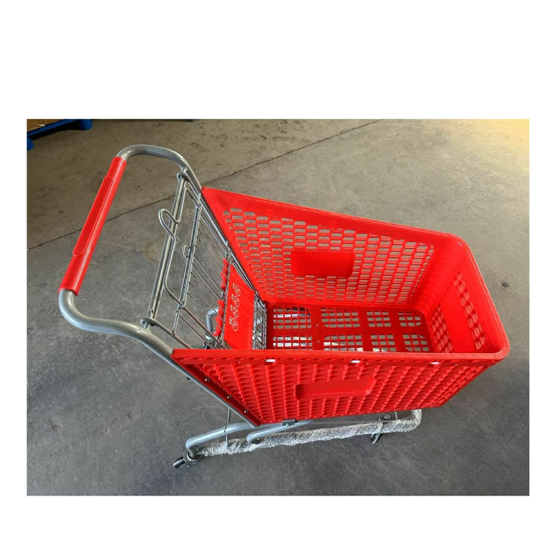 2026 New Design Plastic Shopping Trolley