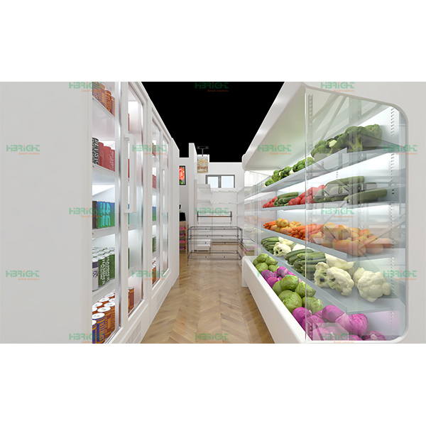 3D supermarket design in Babassky