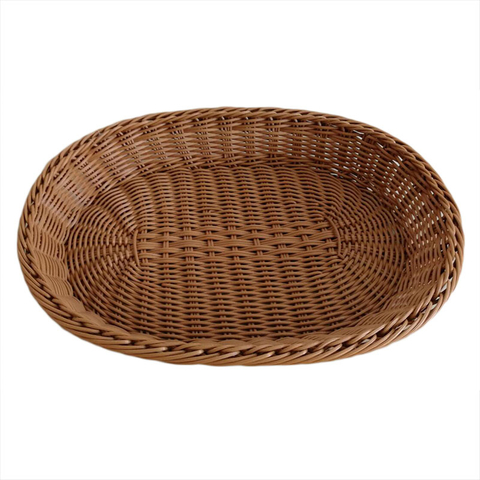 Oval Rattan Basket