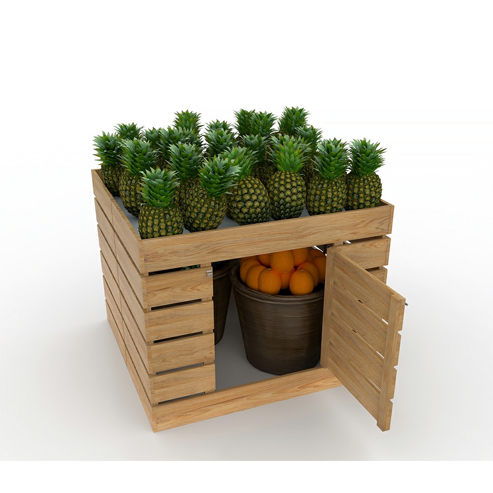 Foldable Orchard Bin for Fruit And Vegetable Display