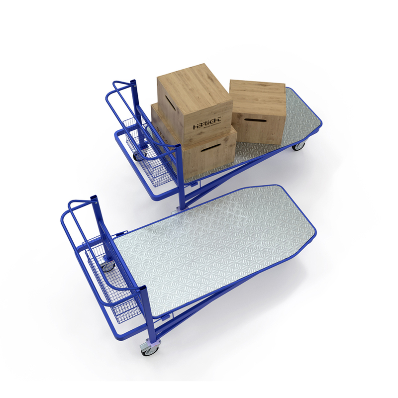 Warehouse Trolley with Brake