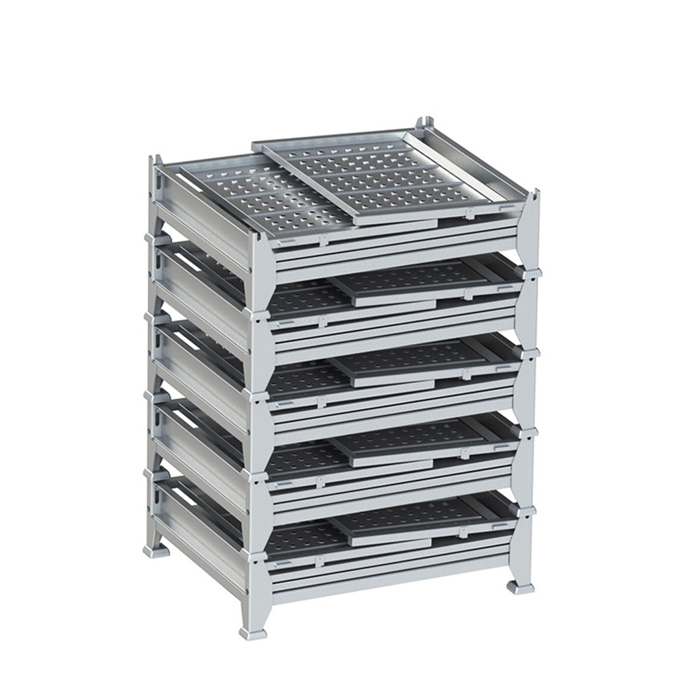 Durable Metal Foldable Stackable Logistic Pallet Box
