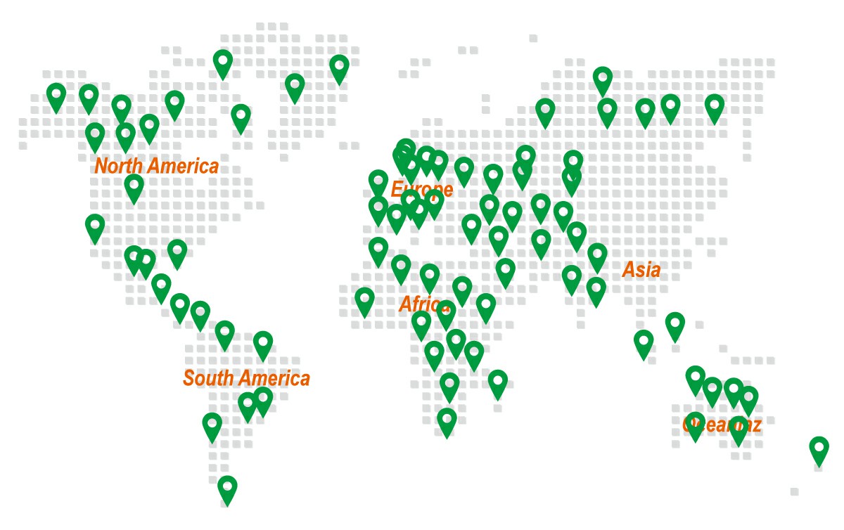 Supermarket Projects All Over The World​​​​​​​ Supported by Highbright
