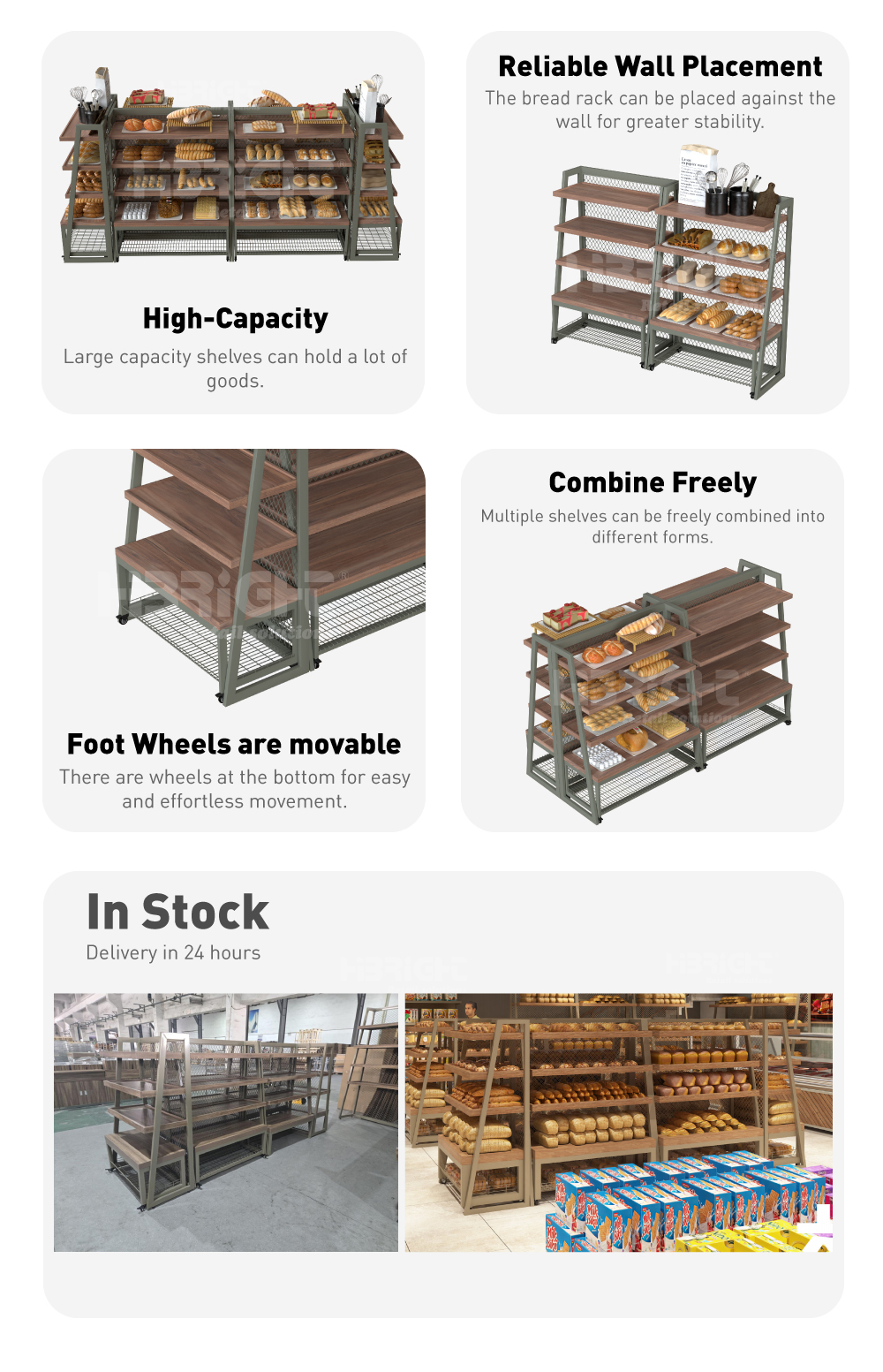 Bakery Display rack3
