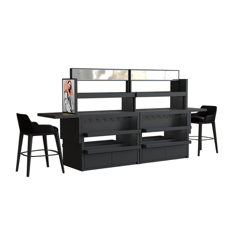 Display Rack for Beauty Supply Store