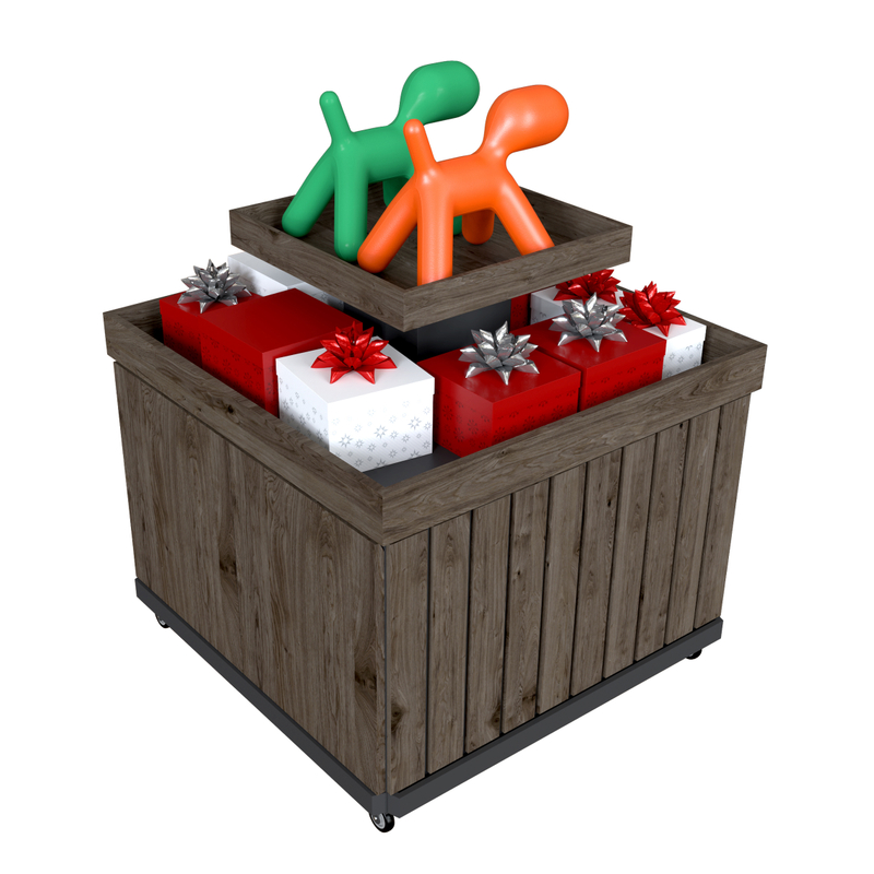 2 Layers Promotion Display Stand