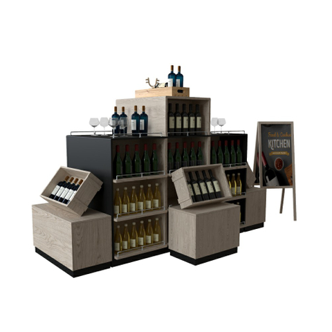 Wine Display Rack for Shop