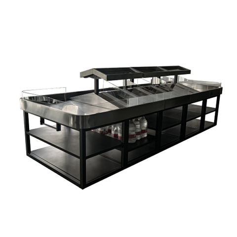 Metal Display Stand for Produce Store