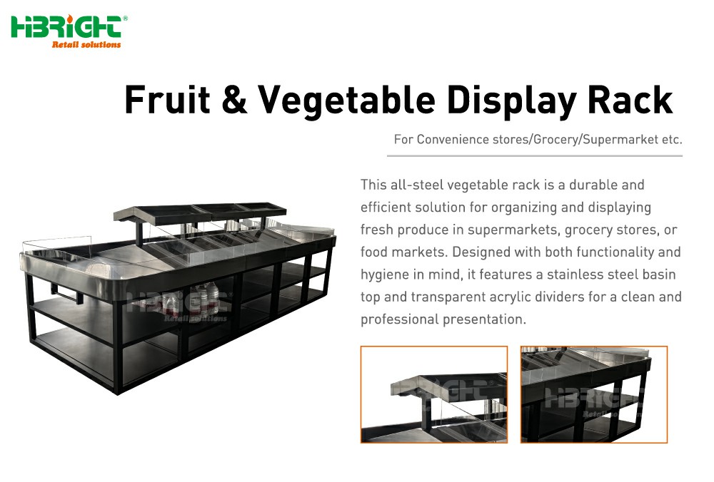 Vegetable Display Rack 1