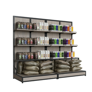 Display Shelving for Grain
