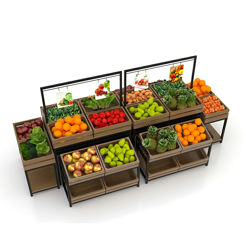 2020 New Design Fruit Display Stand