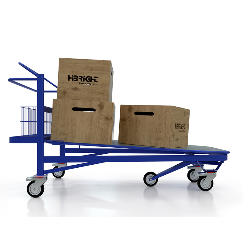 Warehouse Trolley with Brake
