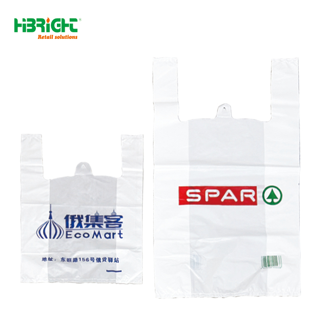 Supermarket Grocery Store Plastic Shopping Bags