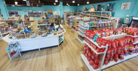 <span style="color:#db3d35;"><strong>Merchandise impulse products checkout counters</strong></span>