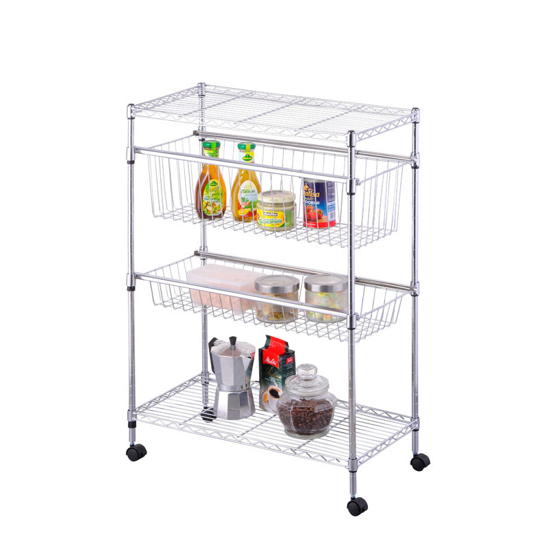 Kitchen Cookware Storage Wire Shelving