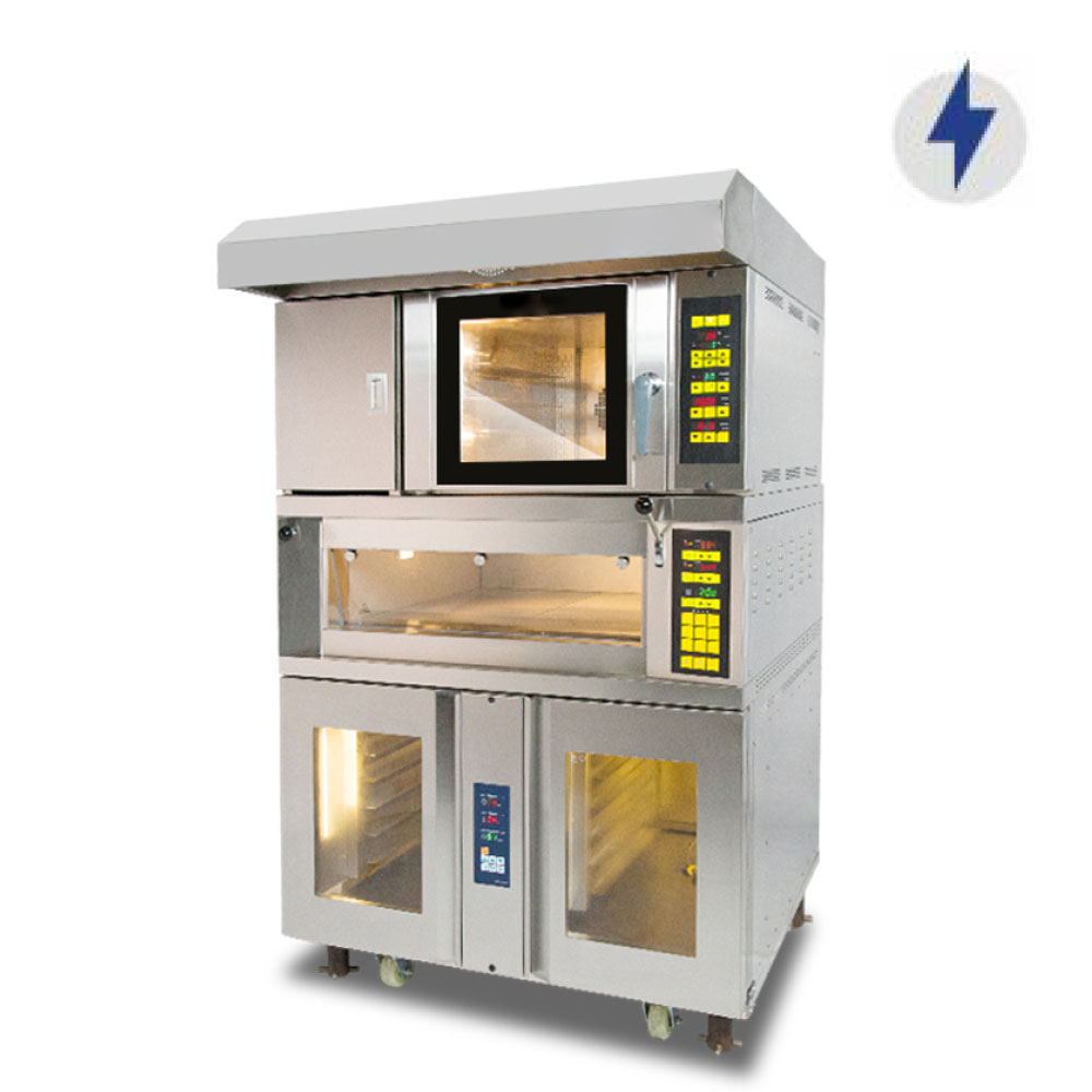 Commercial Electric Bakery Combination Deck Oven