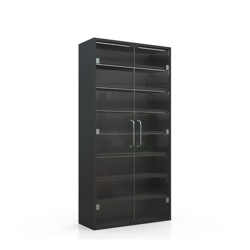 Display Rack Cabinet for Cigarette with Glass Door