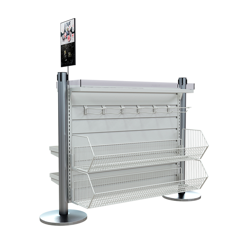 In-queue Merchandising System Display Rack