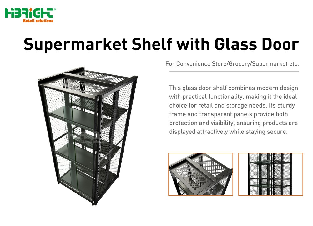 Shelf with Glass Door1