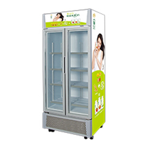 Supermarket Commercial Glass Door Display Merchandiser Refrigerator