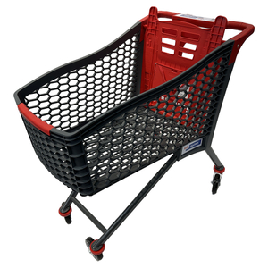 Light Weight Plastic Supermarket Shopping Trolley for Grocery Store